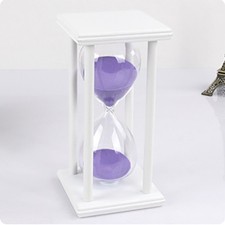 Wooden Glass Sand Hourglass