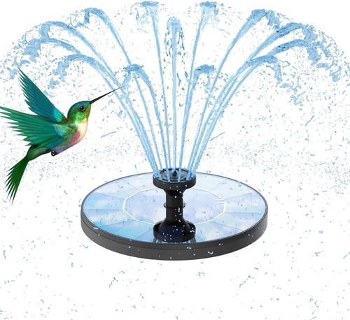 Amztime solar water fountain - amztime,