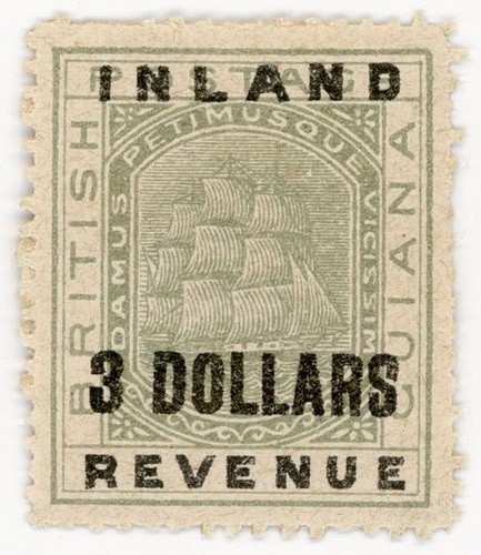 British guiana revenue - british,