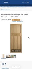 Brand New Wickes Abingdon Oak