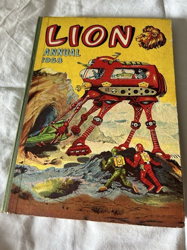 Lion annual hardcover - annual, fleetway