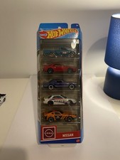 Hot Wheels Nissan 5 pack - Datsun, Fairlady Z, Silvia, Skyline GTR, Skyline HT 