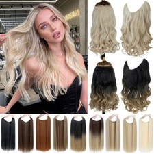 Natural Invisible Wire in Hair