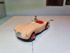 Aston Martin DB3S Dinky Toy 1:41 Red Peach 104 1:43 Diecast Scale Model Car 1953