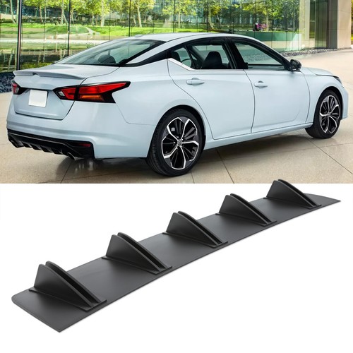 Rear diffuser fins bumper - 5,