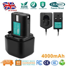 Battery/Charger For Hitachi 7.2V 4000mAh Ni-MH Nail Gun EB7 EB7S EB714S EB712S
