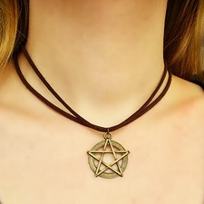 Pendant Necklace Pentagram