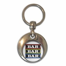 Fruit Machine Bar Round Metal