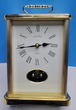 Seth Thomas Brass Quartz Mantle Clock - ConAgra 