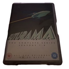 Futurama: Seasons 1-8 DVD (2015) Peter Avanzino cert 12 23 discs Amazing Value