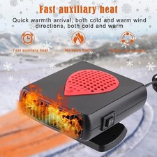 150W Portable Car Heater Defroster & Windshield Defogger -Cigarette Lighter Plug