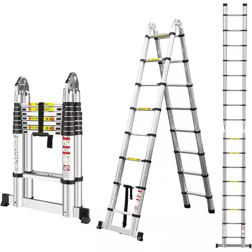 Aluminum telescopic - ft.,