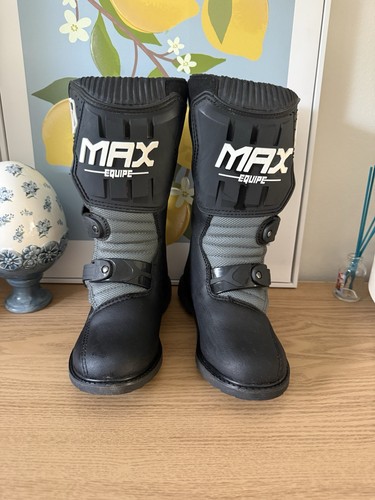 Kids size motorcross boots - 13,