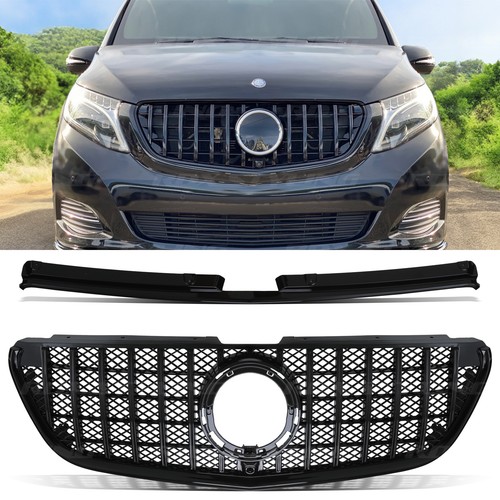 Gloss black front grille - gloss,