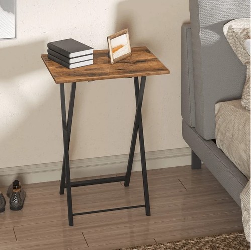 Folding snack table - folding,