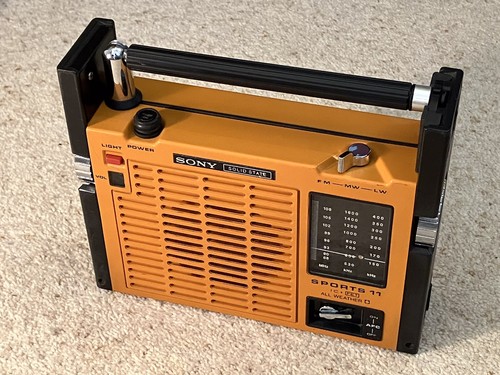 Sony icf 111l - sony, retro