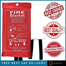 1m x 1m Fire Blanket - Quick