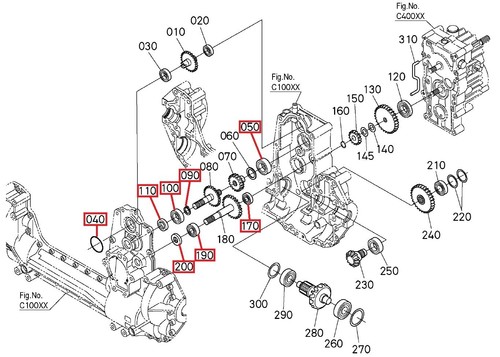 Rear axle repair - rear,