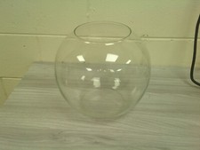 LARGE GLASS FISHBOWL / DECORATIVE BOWL - VERY GOOD CONDITION