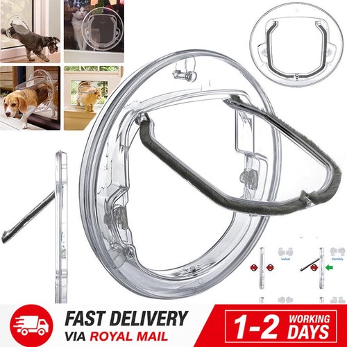 Way round locking flap - round,