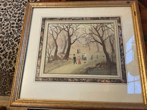 Framed print helen - print, by