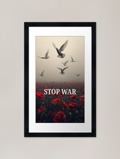 Stop War Peace Message Design