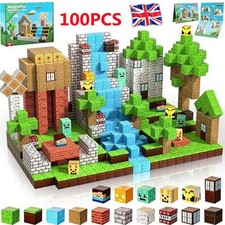 100Pcs/Set Minecraft Magnetic