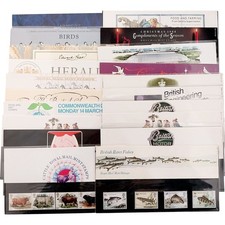 20 Presentation Packs Of Jersey Mint Stamps Collection Variety Set (012)