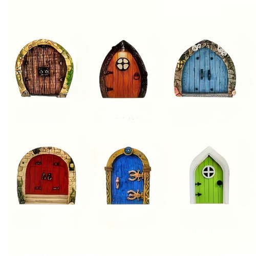 Mini fairy door mouse - mouse, hole