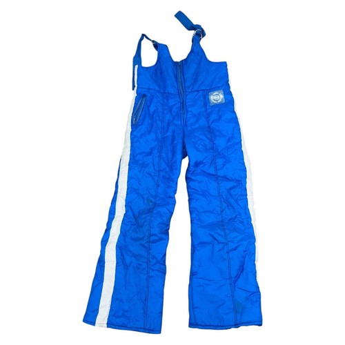 Vintage blue ski salopettes - ski,