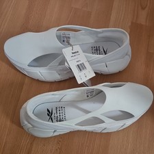 Reebok x Maison Margiela Project 0 CR Size UK 9 Matt White Running Slip On BNWT