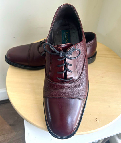 Loake men burgundy leather - loake,