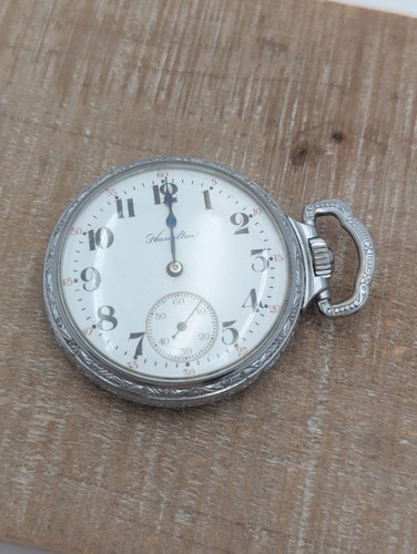 Hamilton pocket watch - pocket, caliber