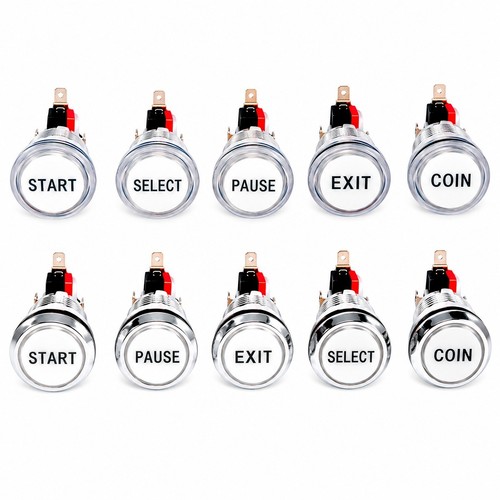 Led arcade button start select - button,