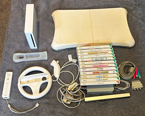 Nintendo wii white - nintendo, console