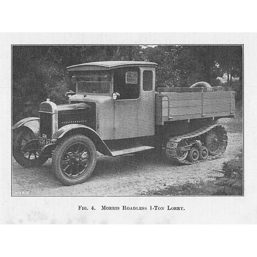 Morris roadless ton lorry - roadless,