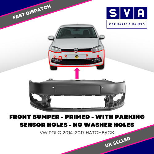 Front bumper primed - front,