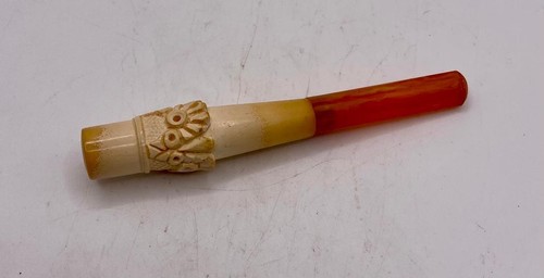 Antique meerschaum pipe stem - antique,