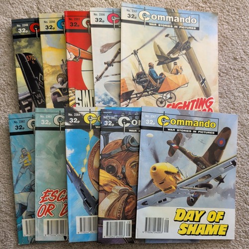 Commando comics 2348 2350 - 10,