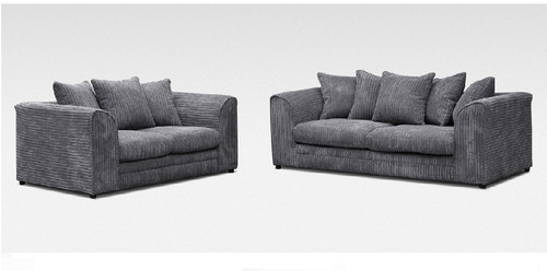 Cord corner sofa - 3, 2