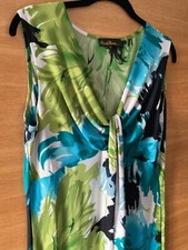 Print Fusion @ QVC  Gorgeous Summer Print Stretchy Dress - M - Never Worn 