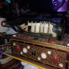 Vintage Ship in a Bottle