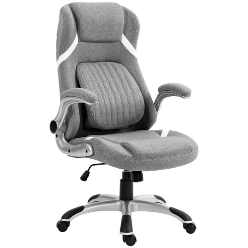 Vinsetto fabric office desk - vinsetto,