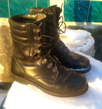 LEATHER BLACK BOOTS Polish