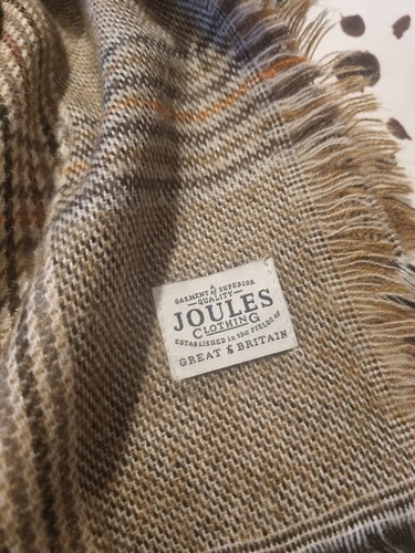 Joules beige brown checked - joules, beige/brown