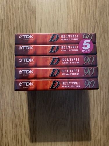 Tdk d90 blank - tdk, audio