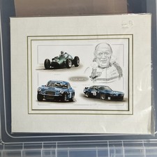 GERRY MARSHALL Mounted Mini Print by Chris Duggan 30 x 25cm
