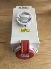 Bals CEENORM 32 Amp 415V Switched RCD Commando Socket 3 Phase  + E 4 Pin