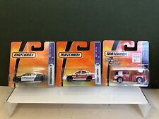 Matchbox Chevy Impala Fire Dodge Charger Police and Flame Tamer Feuerwehr Boxed