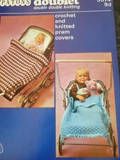 Patons 5074 Baby Pram Cover